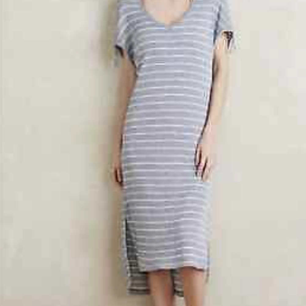 ANTHROPOLOGIE Striped Day Dress by Saturday/Sunday M